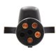 thumbnail image 3 of unbranded 1Ud Adaptador 4 Pin Para Remolque Negro Conector Impermeable Para Uso, 3 of 8