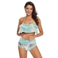 thumbnail image 2 of Ckdifva Flying Cat Womens High Waisted Bikini Set Two Piece Swimsuit Bathing Suits, 2 of 5