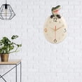 thumbnail image 3 of Reloj infantil, reloj de pared silencioso, cuadro infantil, decoración para habitación infantil. tiranosaurio, 3 of 9