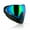 Black Blue, variant on DYE I4 Pro Thermal Paintball Goggles - Meltdown Black/Red