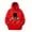 Red-2, variant on Christmas Pet Pouch Hoodie Men Women Long Sleeve Cute Graphic Loose Hooded Sweatshirt Pullover Tops Dog Cat Carrier Hoodie