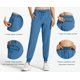 thumbnail image 2 of Pantalones de senderismo Libin Cargo Joggers Blue XS para mujer, 2 of 5