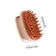 thumbnail image 4 of Naiovety Masajeador de cuero cabelludo, accesorio de limpieza corporal, accesorios de baño de silicona simples para el hogar, depuradores de pelo, Juegos de accesorios de baño Rosado Naiovety HA059514-01, 4 of 6
