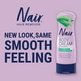 thumbnail image 4 of Nair Hair Removal Body Cream, Aloe & Water Lily Scent,  Leg and Body Hair Remover, 9 oz, 4 of 9