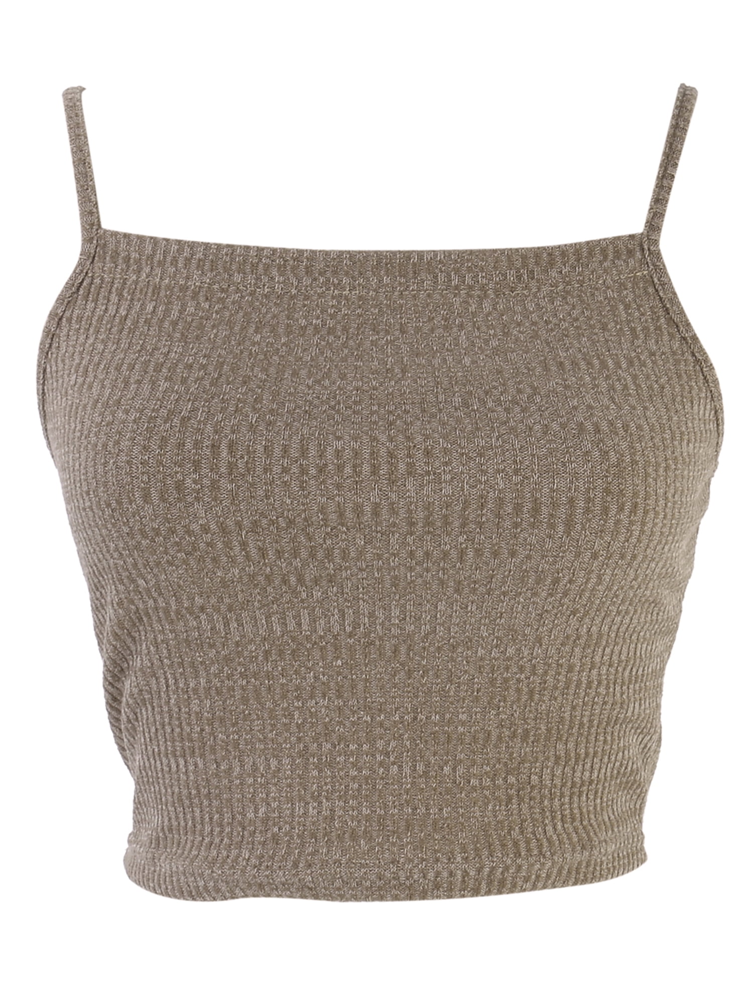 Xiaodriceee Women Sleeveless Knit Crop Tops
