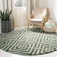 thumbnail image 2 of SAFAVIEH Wyndham Major Geometric Wool Area Rug, Sage, 2'6" x 4', 2 of 10