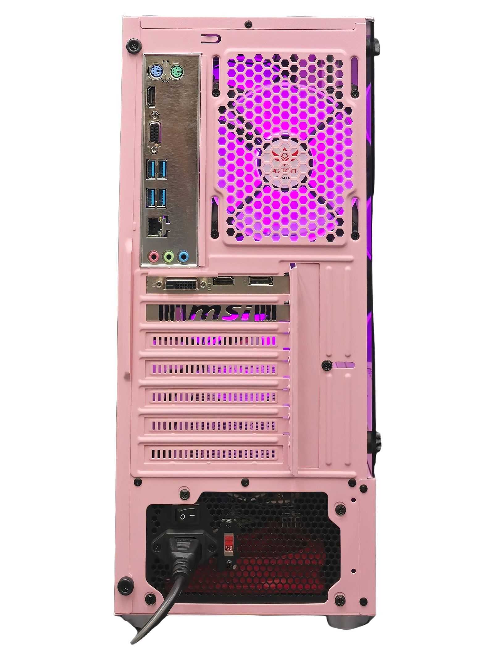Axiom Gaming® Starbloom Gaming PC Desktop – AMD Ryzen 5, 16GB DDR4, 512GB SSD, GTX 1060 6GB, WiFi, Windows 11 Home