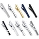 thumbnail image 2 of Pisacorbatas de corbata de 10 piezas, Pisacorbatas Hombre, Pasr de Corbata clásico de Acero Inoxidable de Alta Calidad,Negro, Azul, Plata y Oro, Elegancia y Estilo, Hombre Regalo, 2 of 3