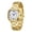Gold, variant on SKMEI Watches for Women Casual Vintage Waterproof Ladies Watch with Date Women's Wrist Watches gift