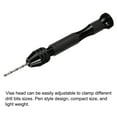 thumbnail image 6 of Uxcell 0.1mm-1.0mm Micro Mini Twist Drill Bit Pin Vise Hand Drill Rotary Tool Set 36 Pack, 6 of 6
