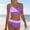 Purple, variant on Cethrio Girls Bikini Swimsuits, Casual 2 Piece Summer High-waisted Swimsuit Tops and Swimsuit Bottoms Pink Size 7-8
