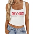 thumbnail image 2 of YAYUBA Women Tank Tops Women Western Crop Tops Cowboy Country Concert Sleeveless Graphic Tees Summer Outfits 2026, 2 of 4