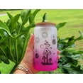 thumbnail image 2 of Mushroom Beer Can Glass | Boho Mushroom Coffee Glass | Aesthetic Coffee Glass, 2 of 11