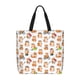 thumbnail image 1 of Disketp Kawaii Shiba Dog Bolsa Tote de Lona para Mujer, Bolso de Hombro y Cruzado con Cierre de Cremallera, 1 of 7