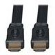 Eaton Tripp Lite Series 16 ft HDMI High-Speed Flat Cable, Digital Video with Audio, UHD 4K (M/M), black,. (4.88 M) - Câble HDMI - HDMI Mâle vers HDMI Mâle - 16 ft - triple Blindage - Noir - Plat – image 2 sur 2