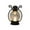 Black-449, variant on Yhsdtq,Christmas Oil Lamp, Mini Candle Light, Dimmable Ambient Light, Warm White LED, For Bedroom/Living Room, Decorative Night Light, Small Tabletop Lamp, Safe Non-Smoke, Holiday Season Decor