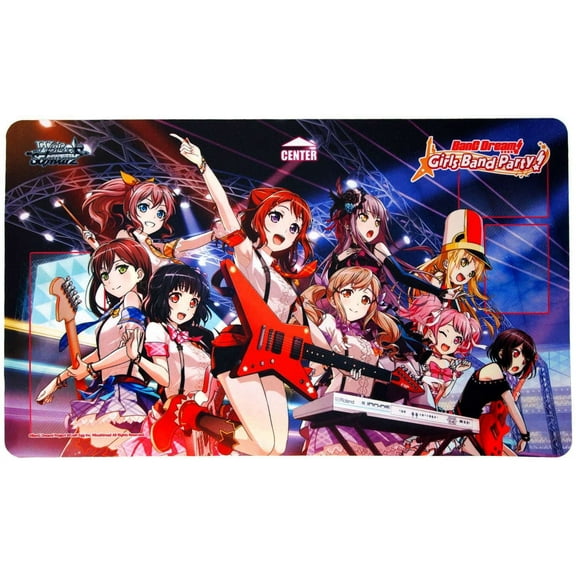 Weiss Schwarz Card Supplies BanG Dream! Girls Band Party! Playmat