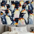thumbnail image 2 of Shiartex cute baby penguins Tapestry Wall Hanging For Bedroom,Small Tapestry For Bedroom Aesthetic Funny Tapestries Wall Hangings,Room Decor Aesthetic Tapestry For Bedroom Living Room Dorm Painting, 2 of 6
