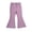 Light Purple, variant on LYMAYTER Kids Girls Flare Leggings Spring Summer Solid Color Flare Pants Toddler High Waisted Bell Bottoms Trousers for 1-8 Years