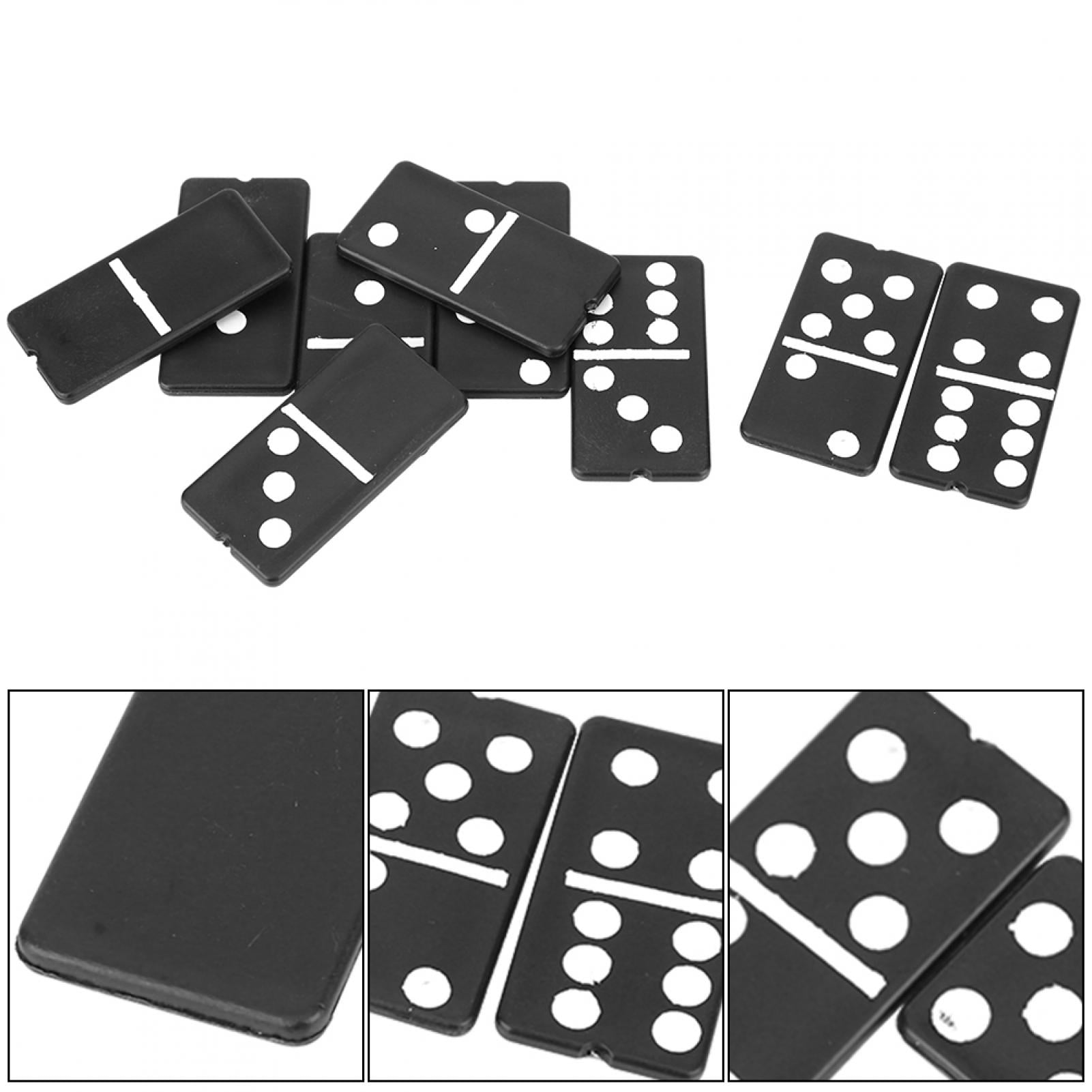28Pcs/Set Domino Card Game Affordable Safe for Party Dominoes 28 Outdoors Use Adults Kids 