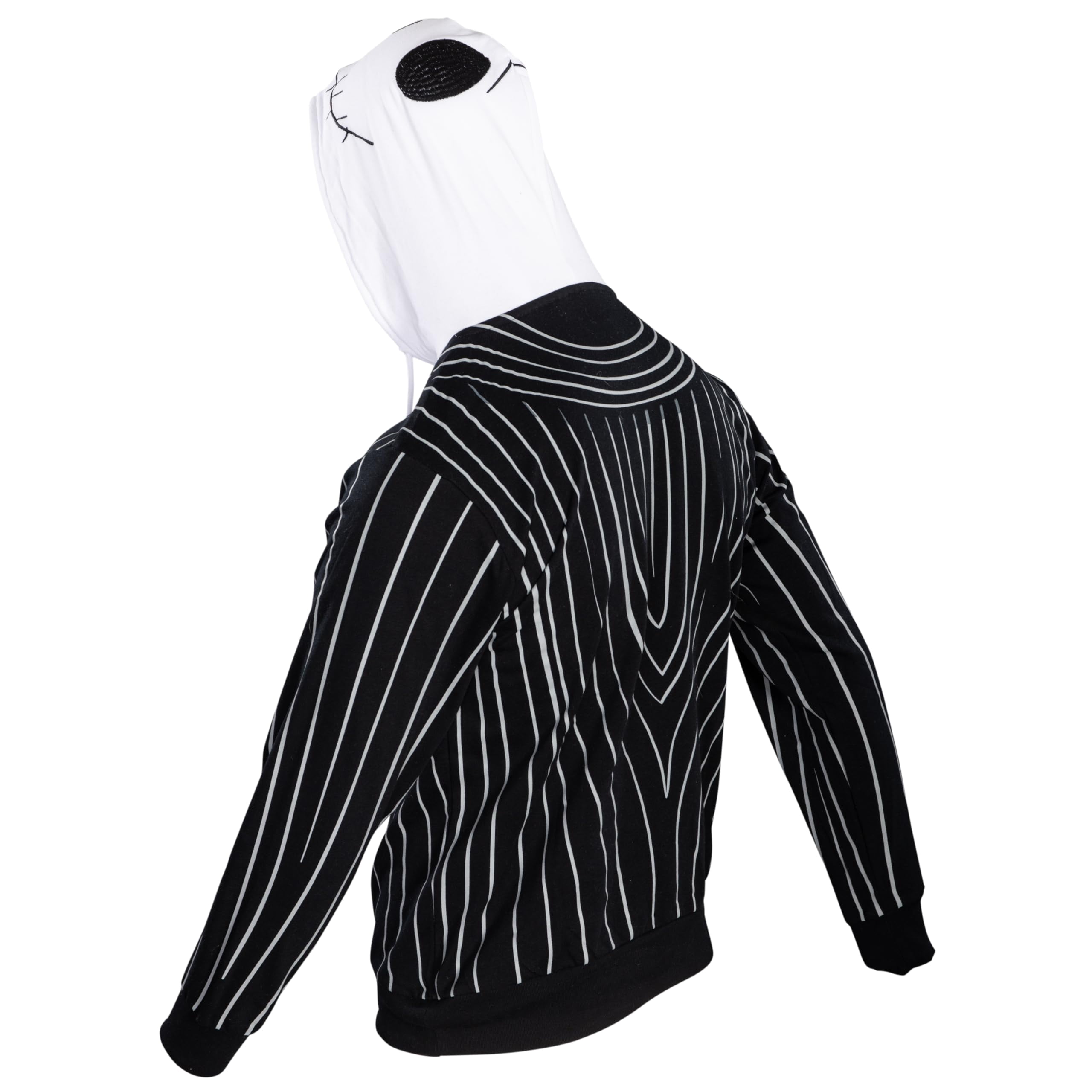 The Nightmare Before Christmas Jack Skellington Halloween Costume Cosplay Hoodie - Officially Licensed