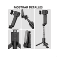 thumbnail image 3 of Estabilizador Gimbal Con Luz Led Remoto Para Celular Negro, 3 of 5