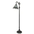 thumbnail image 2 of Meyda Tiffany 255705 Angelica 61" Tall Buffet Floor Lamp - Mahogany Bronze / Crystal, 2 of 2