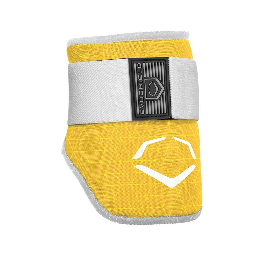 evoshield evocharge batter's elbow guard adult, yellow