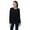 Black, variant on Women's Thin Solid Quilted Jacket Rh2020-a-m-fba