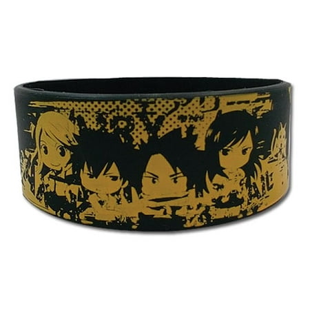 Wristband - Fairy Tail - SD Character PVC Toys Anime Licensed (Best Fairy Tail Cosplay)