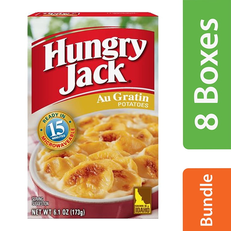 (8 Pack) Hungry Jack Au Gratin Potatoes, 6.1 oz