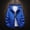 Blue, variant on ELFINDEA Fall Autumn Winter Hoodie Sweatshirt Coat Rain Jacket Hoodies for Men Casual Color Plus Size Outdoor Sport Tops Blue 6X
