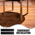 thumbnail image 6 of UPOUART 20Pcs Black Plastic Furniture Levelers Wedges for Home Use to Stop Table and Chair Sliding, 6 of 8