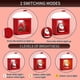 thumbnail image 4 of Night Lights For Kids Room, Bedside Lamp With Usb Port, Light-up House With 3d Santa Claus Doll Deco, 4 of 5