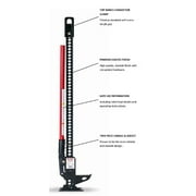 Bloomfield HL-484 Hi Lift Jack, 4660 lb, 48 in H, Steel