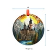thumbnail image 5 of Magical Castle 10 Ceramic/Acrylic Christmas Ornament, Mother Appreciation Tribute, Valentine Romance Accent for Couple, Thanksgiving Gratitude Accent, Keepsake 2025 Family Heirloom, 5 of 5