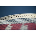 thumbnail image 4 of Wilson Hyper Hammer 5.3 Adult Recreational Tennis Racket - Black/White/Gold, Grip Size 3 - 4 3/8", 4 of 6