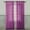 Dark Purple, variant on Xmarks Blue Semi Sheer Curtains 78 Inches Long for Living Room - Linen Look Bedroom Rod Pocket Voile Drapes, 39 by 78 Inch