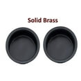 thumbnail image 2 of QCAA Solid Brass Finger Pull, 1-3/4", ORB Oil Rubbed Bronze, 4 Pack, Made in Taiwan, 2 of 5
