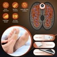 thumbnail image 4 of KEKOY EMS Foot Massager Mat with Remote Control, 2-in-1 Arms Massager & Legs Foot Massager with 8 Modes 19 Intensity and 4 Electrode Pads, 4 of 8
