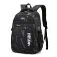thumbnail image 1 of Men's Junior High School Student Schoolbag Middle School Student's Ridge Protection and Lay-off Large Capacity Lightweight Backpack for Grade 5 Primary School Students, 1 of 6