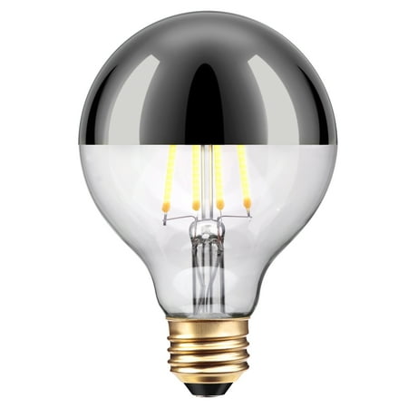 

Globe Electric Designer Vintage Edison Chromada 40W Equivalent Soft White (2200K) Dimmable LED Light Bulb 30670