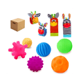 thumbnail image 1 of Juguetes Pelotas Estimulación 9pz Belug Multicolor, 1 of 5