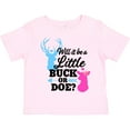 thumbnail image 3 of Inktastic Gender Reveal Will It Be a Little Buck or Doe? Girls Toddler T-Shirt, 3 of 5