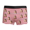 thumbnail image 3 of Printed Striped Underwear for Daily Comfort and Support – Breathable Soft Briefs Designed for Men, 3 of 3