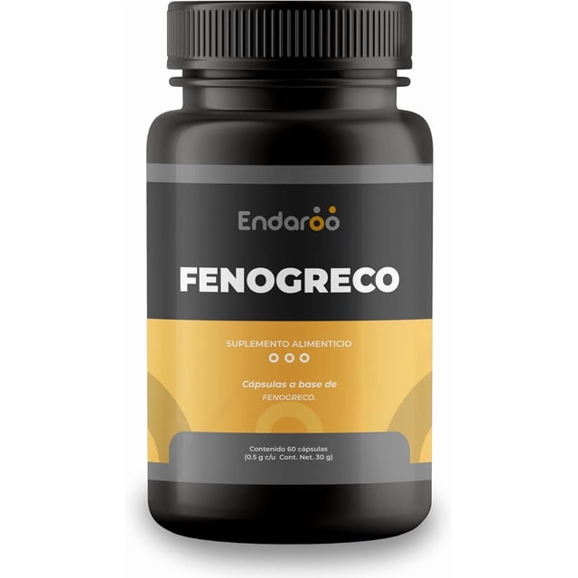 ENDAROO Fenogreco | Suplemento Alimenticio de Origen Natural | Apoyo al Metabolismo y Bienestar Digestivo | Equilibrio Hormonal y Vitalidad | Sin Aditivos (60)