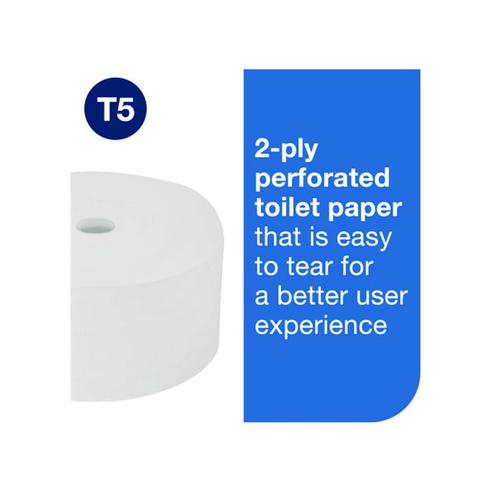 SCA Tissue TRK472887 Tork OptiServe High-Capacity Coreless Toilet Paper - 2-Ply, White - Case of 18