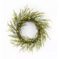 thumbnail image 2 of Melrose Mini Yellow Floral Twig Spring Wreath, 18-Inch, 2 of 2