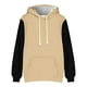 thumbnail image 3 of WILLBEST Sudaderas Hombre Men'S Versatile Simp Le Colorblocking Casual Sport Drawstring Hooded Sweatshirt XXXXGrande, 3 of 3