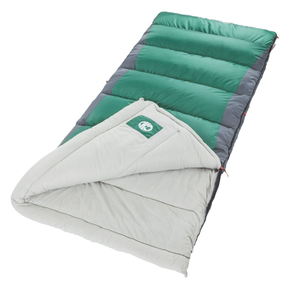 Coleman 'Autumn Glen' 40 Big n' Tall Sleeping Bag Green/Grey